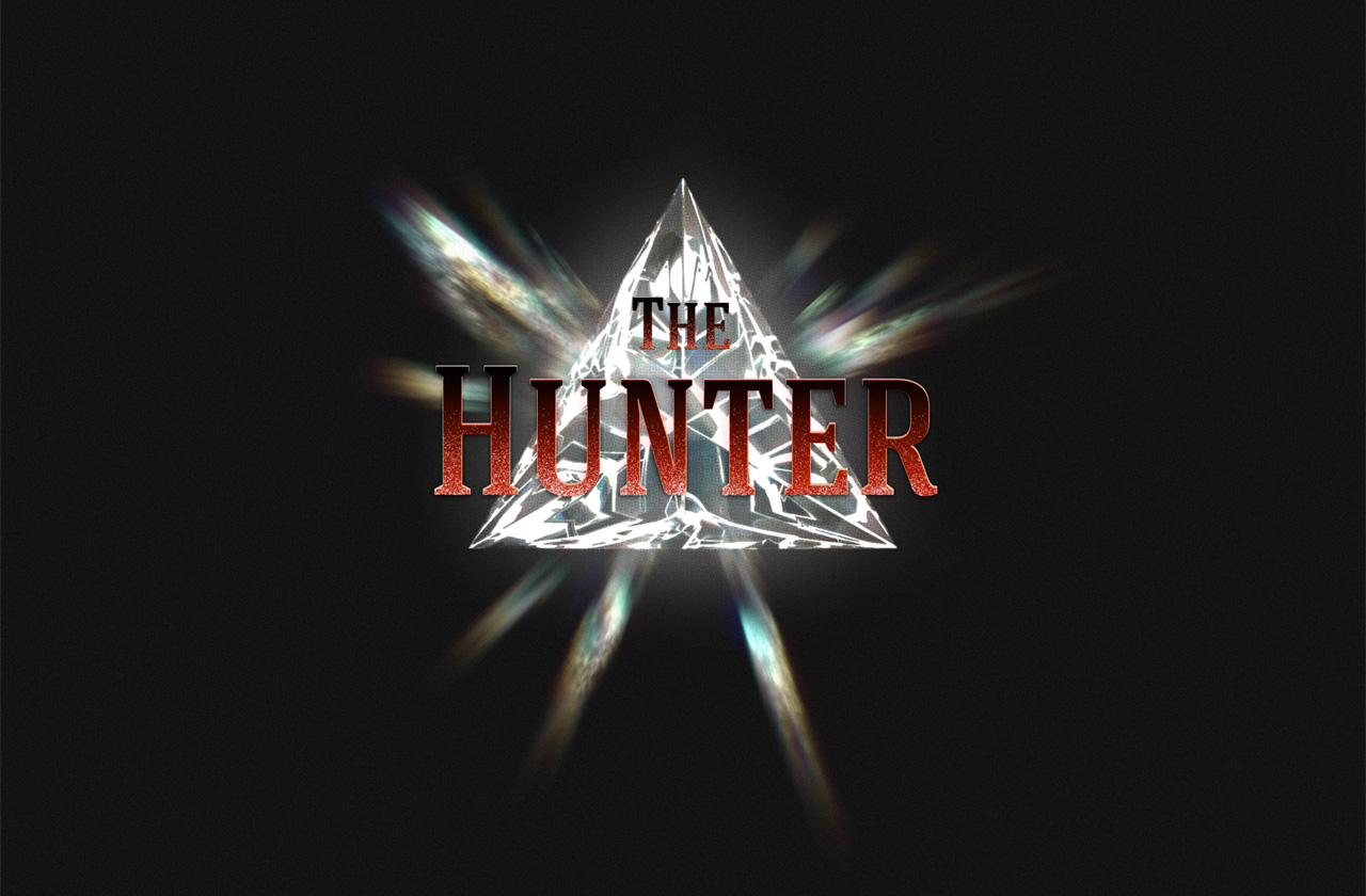 The Hunter crystal logo